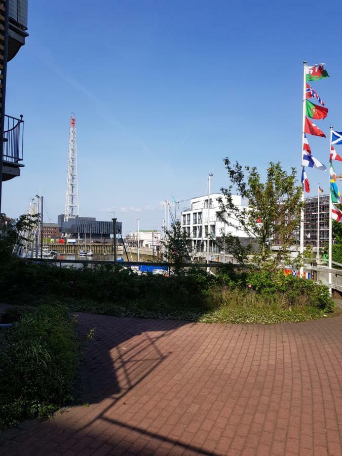 Studio-Apartment - Einraumwohnung Cuxhaven Esterno foto